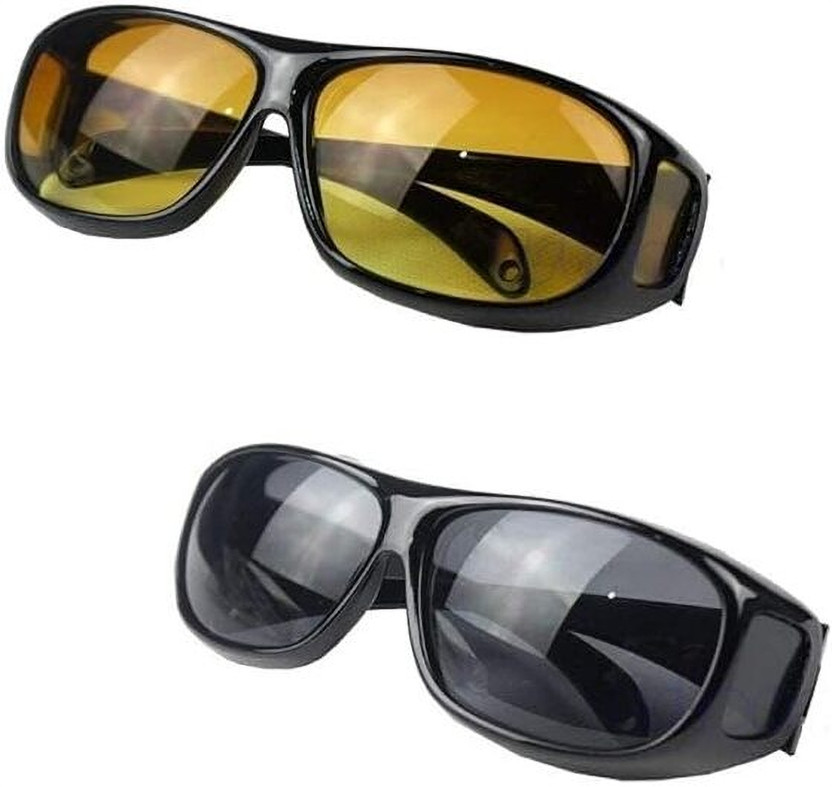 PRATYANG Goggles Amazing Day&Night Hd Vision Goggles Anti-Glare Polarized Sunglasses P157 Anti-glare Polarized Sunglasses Men/Women Driving Glasses UV Protection P157 Power Tool  Safety Goggle(Free-size)