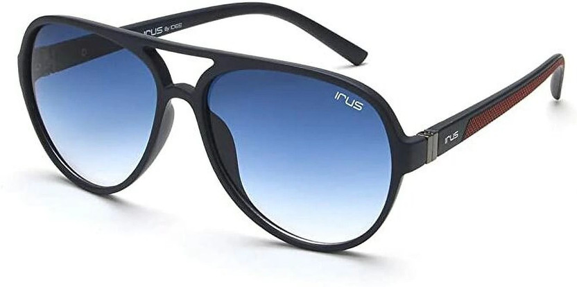 IRUS Aviator Sunglasses(For Men & Women, Blue)