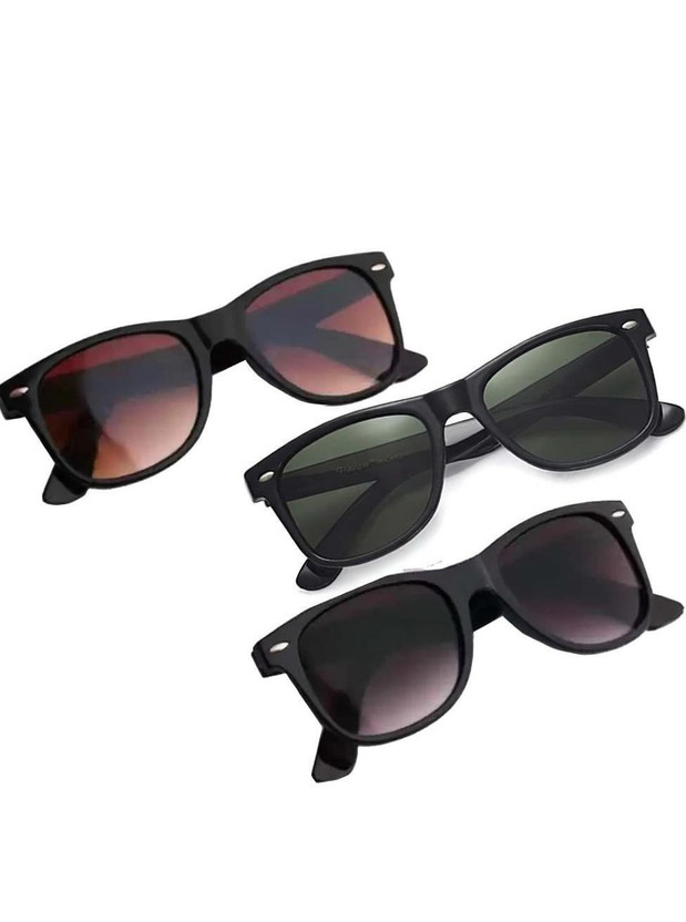 SRPM Wayfarer Sunglasses(For Men & Women, Black, Brown, Green)