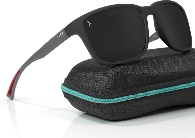 Eyewearlabs Wayfarer Sunglasses(For Men & Women, Black)