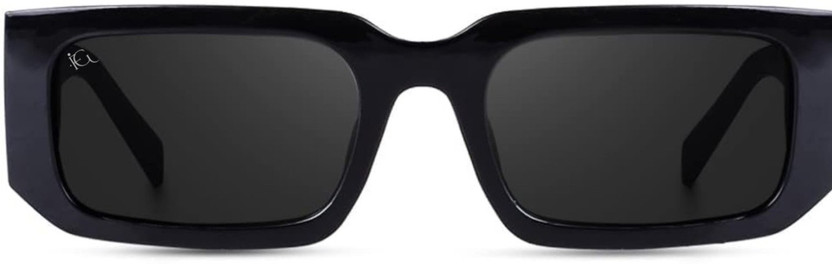 funglasses Rectangular Sunglasses(For Men & Women, Black)