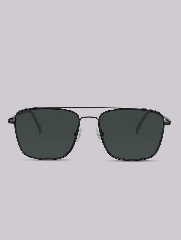 john jacobs Retro Square Sunglasses(For Men & Women, Grey)