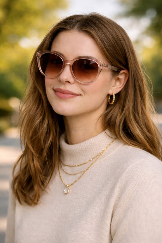 AKAYI Butterfly Sunglasses(For Women, Brown)
