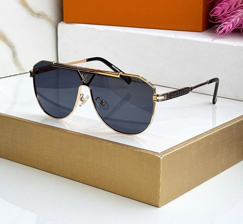 MG DIGITAL MART ONLINE Shield, Aviator, Over-sized Sunglasses(For Men & Women, Black)