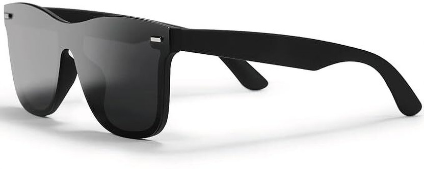 TOUGH STYLE Wayfarer Sunglasses(For Men & Women, Black)