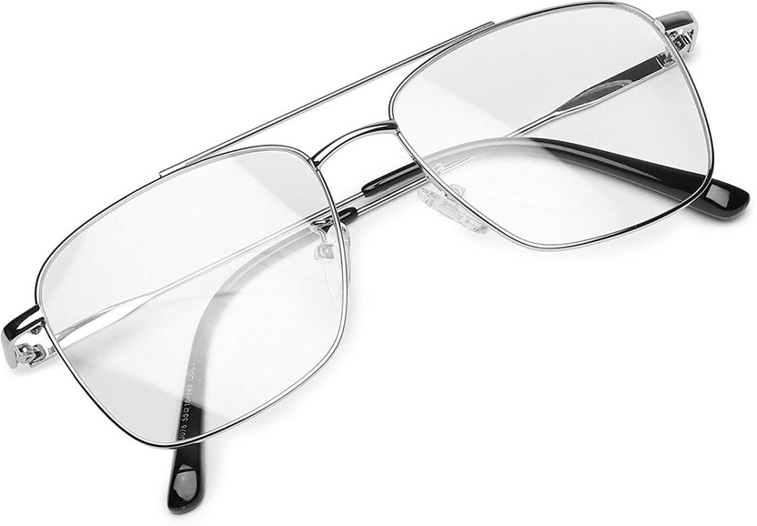 Leo Eye Wear Full Rim Square Frame(55 mm)