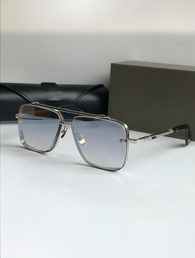 KOPEK Aviator Sunglasses(For Men & Women, Blue)