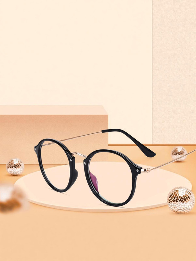 Legend Eyewear Full Rim Round, Cat-eyed Frame(141 mm)