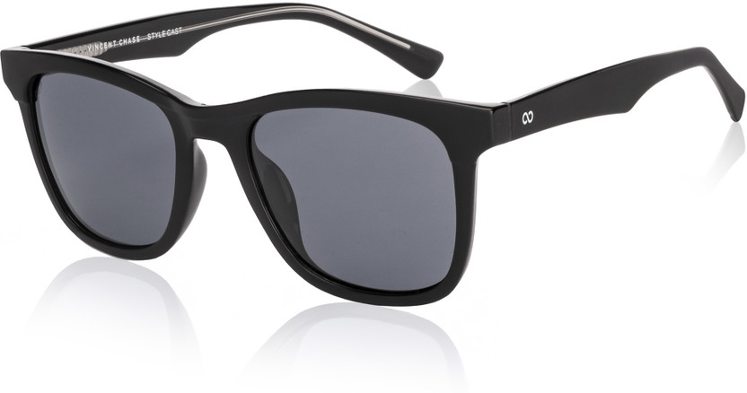 VINCENT CHASE by Lenskart Wayfarer Sunglasses(For Men & Women, Grey)