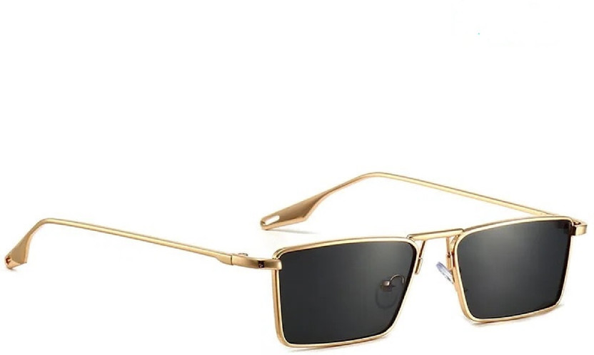 funglasses Retro Square Sunglasses(For Men & Women, Black)