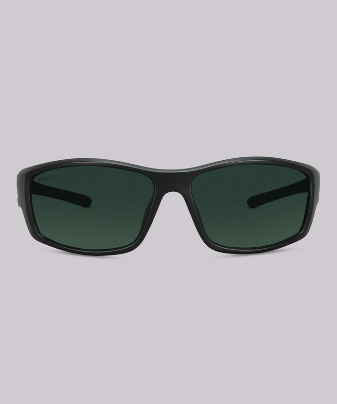 Fastrack Shield Sunglasses(For Men, Green)