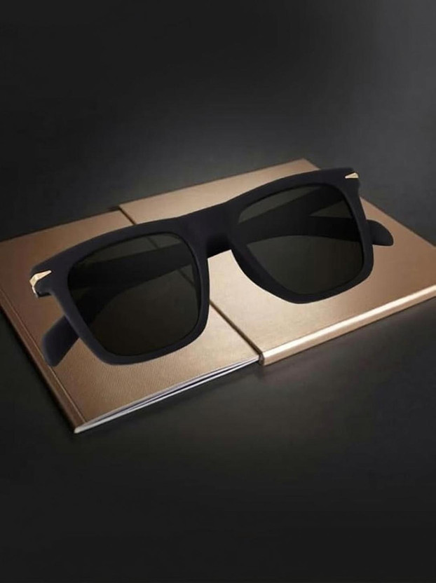 ELLIGATOR ELLIGATOR Retro Square Sunglasses(For Men & Women, Black) - Flipkart Deal