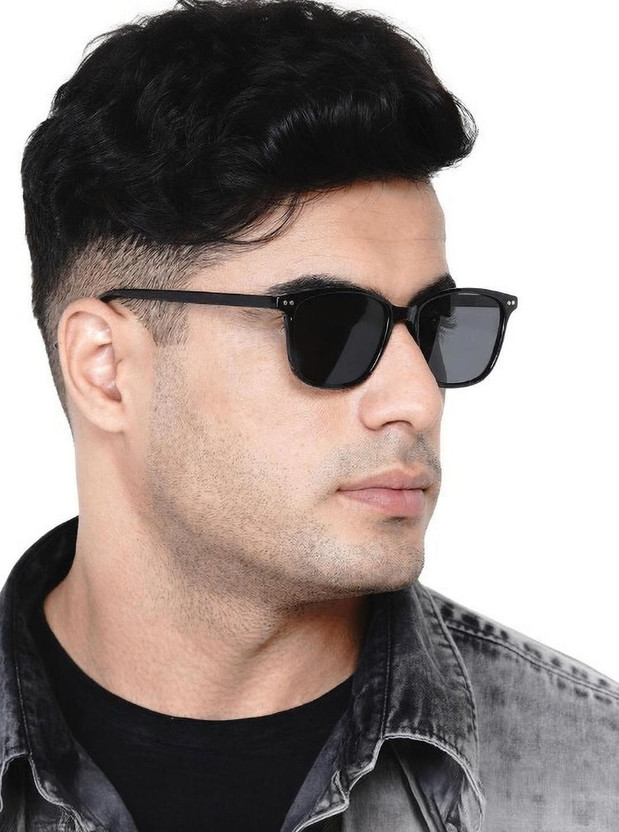 Zeemork Zeemork Retro Square Sunglasses(For Men & Women, Black) - Flipkart Deal