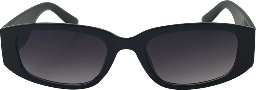 PRASU Retro Square Sunglasses(For Women, Grey)