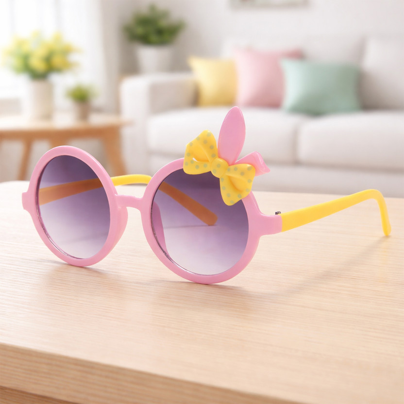 SYGA Round Sunglasses(For Boys & Girls, Pink)