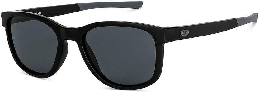 VINCENT CHASE by Lenskart Wayfarer Sunglasses(For Men & Women, Black)