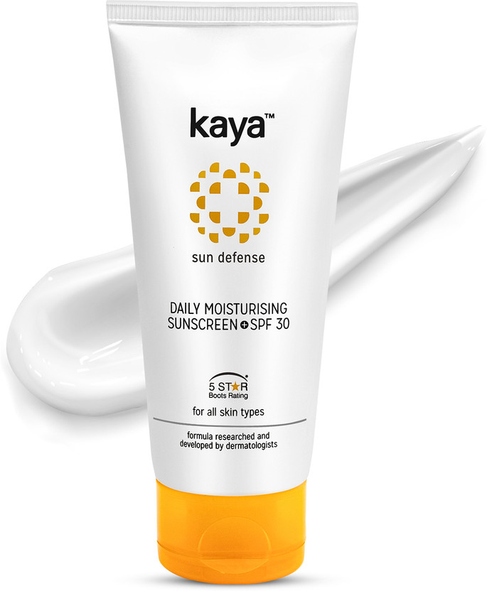 KAYA KAYA Sunscreen - SPF 30 PA++++ Daily Use Sunscreen(75 ml) - Flipkart Deal