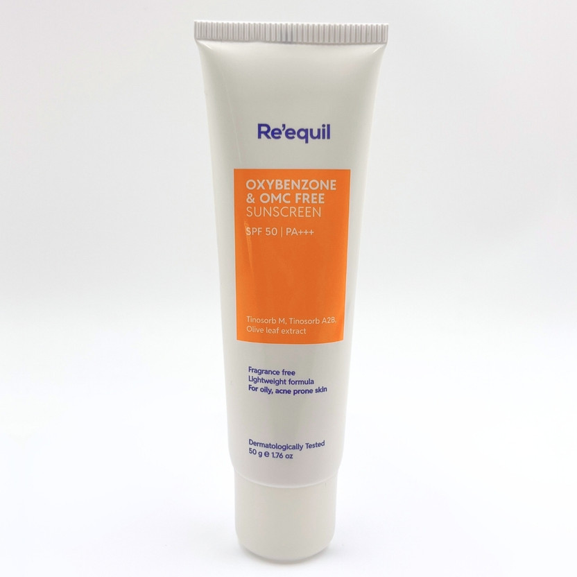 Re'equil Sunscreen - SPF 50 PA+++ Oxybenzone and OMC Free Sunscreen(50 g)