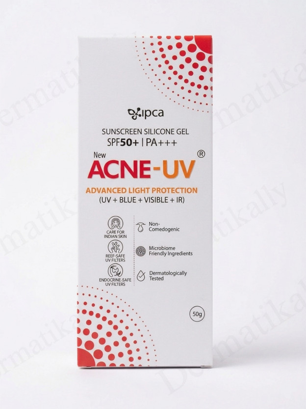 ACNE-UV Sunscreen - SPF 50+ PA+++ ACNE-UV SILICONE SUNSCREEN GEL SPF 50+ PA+++(50 g)
