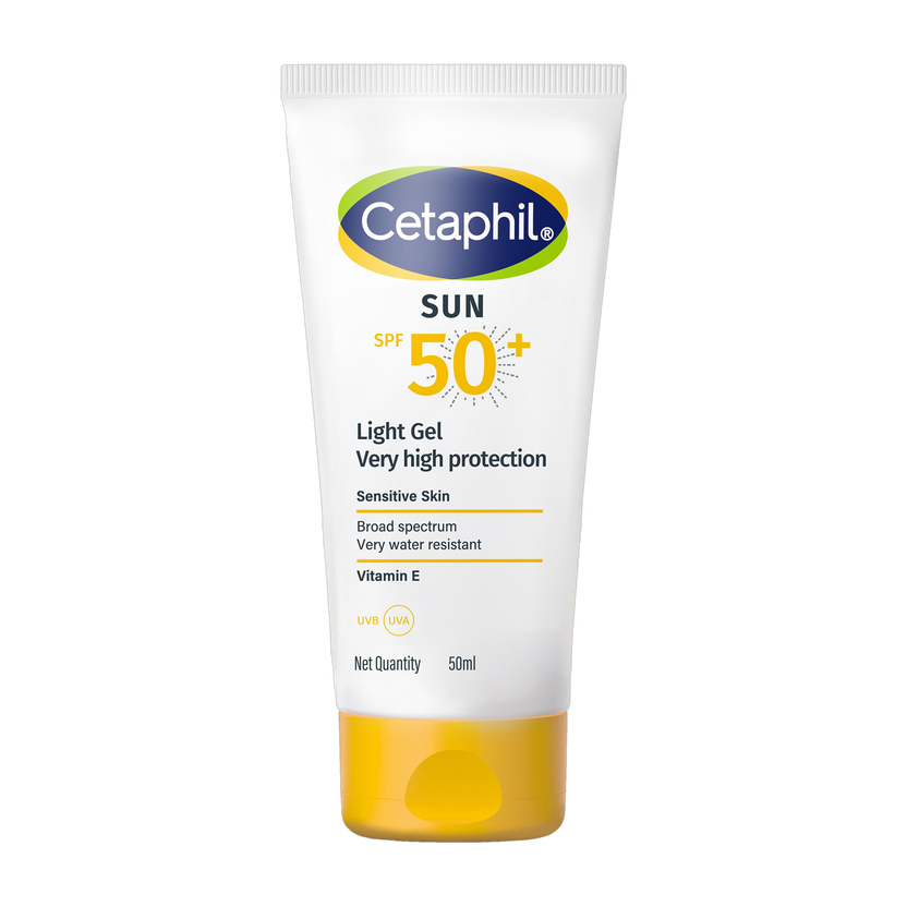 Cetaphil Sunscreen - SPF 50 PA+ Sun SPF 50 Very High Protection Light Gel 50ml(50 ml)