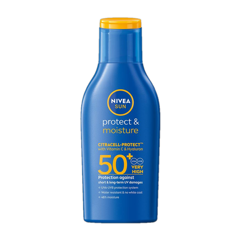 NIVEA Sunscreen - SPF 50+ PA++++ UVA UVB, Moisturizing Lotion with Vitamin E, For Men & Women(75 ml)