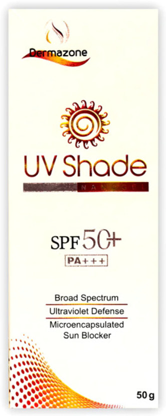 UV SHADE Sunscreen - SPF 50 PA+++ Sun Blocker(50 g)