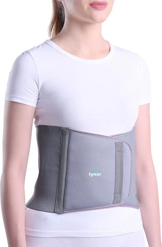 TYNOR Abdominal Support 9"/23cm, Grey, XXL, 1 Unit Abdominal Belt