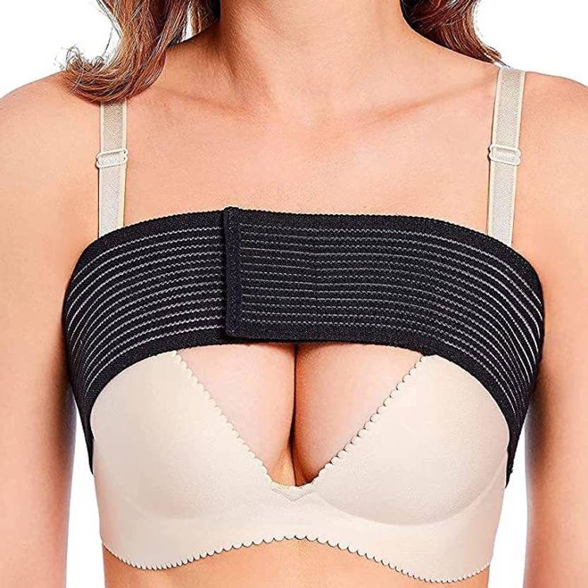 PIHET Women's Nylon PostSurgery Breast and Chest Binder Compression
