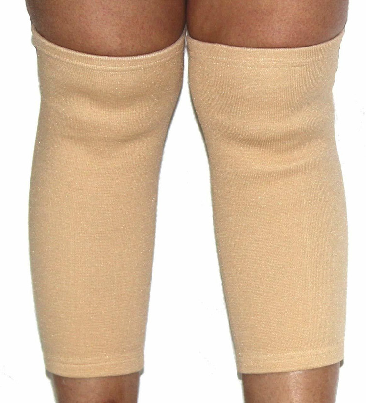 navya collections Knee Joint Booster Support Pads Fracture Support for Men Leg Band Brace Knee Support(Beige)