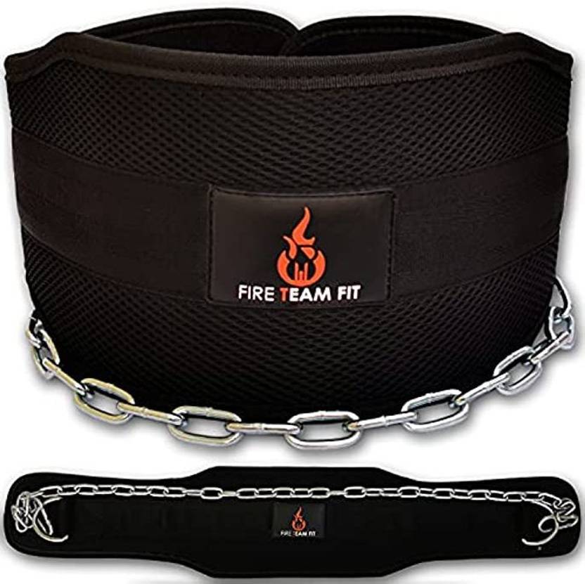 Fire Team Fit Weight Belt With Chain Dip Belt For Weighted Pull Ups And