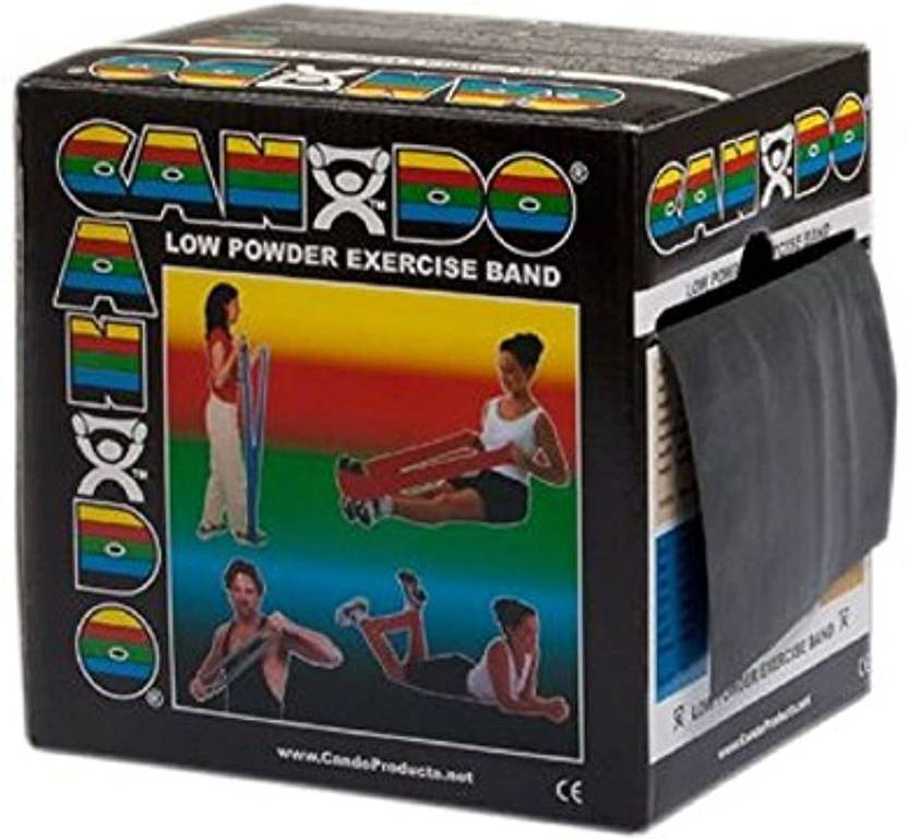 CanDo Bands Exercise Band Roll X Heavy 50 Yard Low Powder Latex