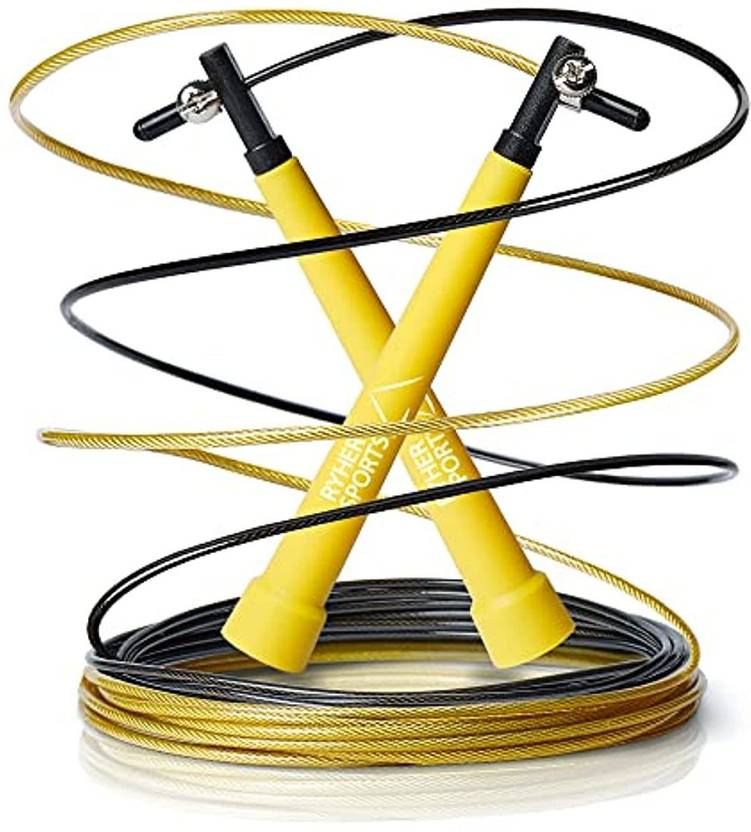 Ryher Speed Skipping Rope For Fitness Jump Rope For Boxing Double Unders Fat Back Support Buy