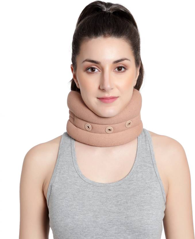 AASHI CARE Cervical Collar Soft Neck belt Neck Support-Grey-(Unisex ...