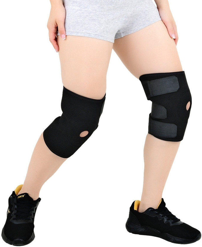 Vingaboy Magnetic Therapy Knee Hot Belt Self Heating Knee pad Knee Support Belt.(1 PAIR) Knee Support