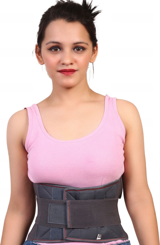 Mulkraj Mulkraj Ortho Sacral Belt Waist & Belt - for UNISEX Cotton Fabric_pack of 2 Back / Lumbar Support(Grey) - Flipkart Deal