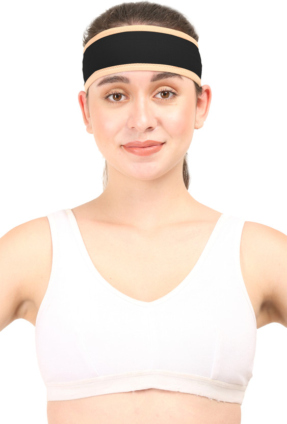 LYMPHACURE Medical Compression Headache Band| Post incisional Support| Burn Pressure Head Support(Black)