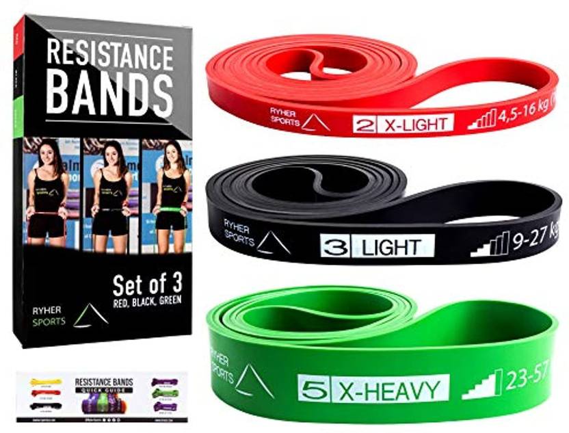 Ryher Fitness Pull Up Resistance Band Exercise Bands For Crossfit Chin