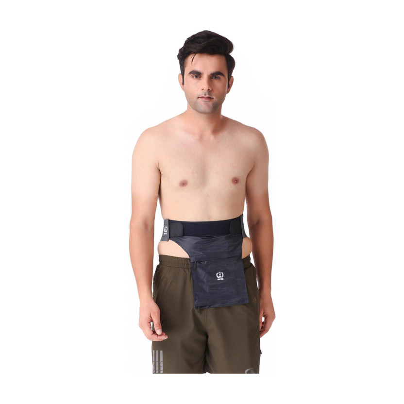 MCSG MCSG Ostomy Bath Aprone Left Right Both Side Abdominal Belt(Black) - Flipkart Deal