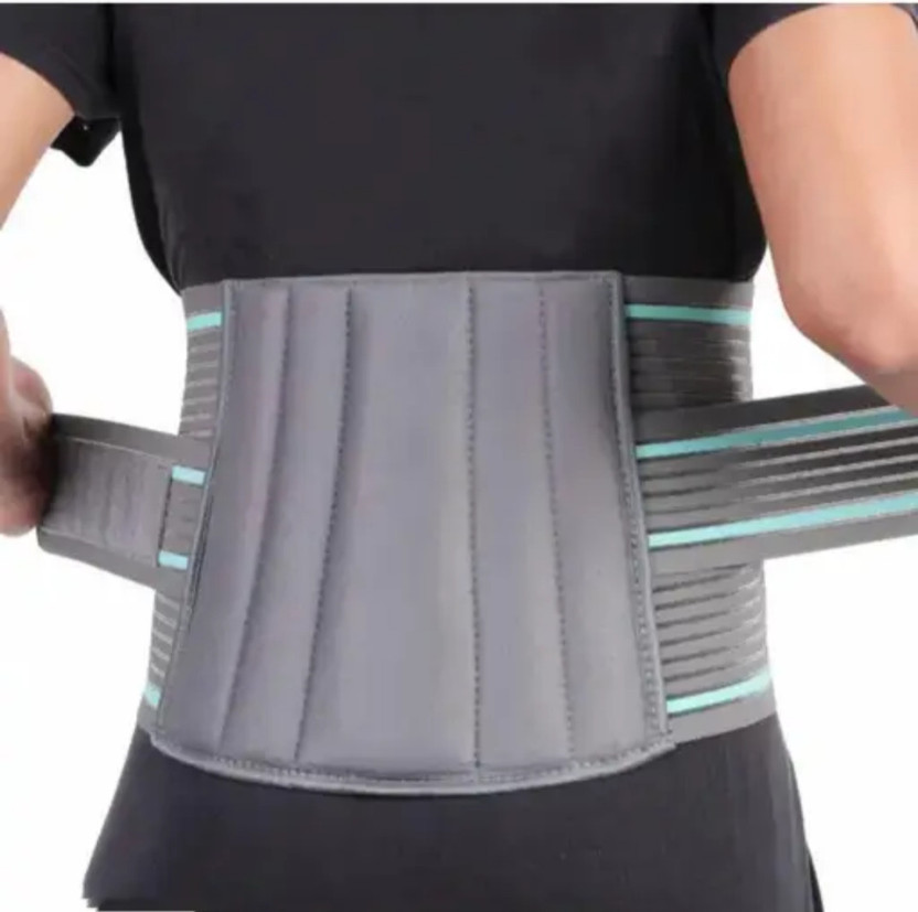 Mulkraj Mulkraj Ortho Lumbar Sacral LS Belt for Lower Back Pain Relief | Lumbar Support Belt Back / Lumbar Support(Grey) - Flipkart Deal