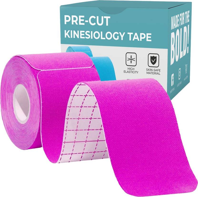 BOLDFIT kinesiology tape injury tape kinesiology sports tape k tape muscle tape Kinesio Knee