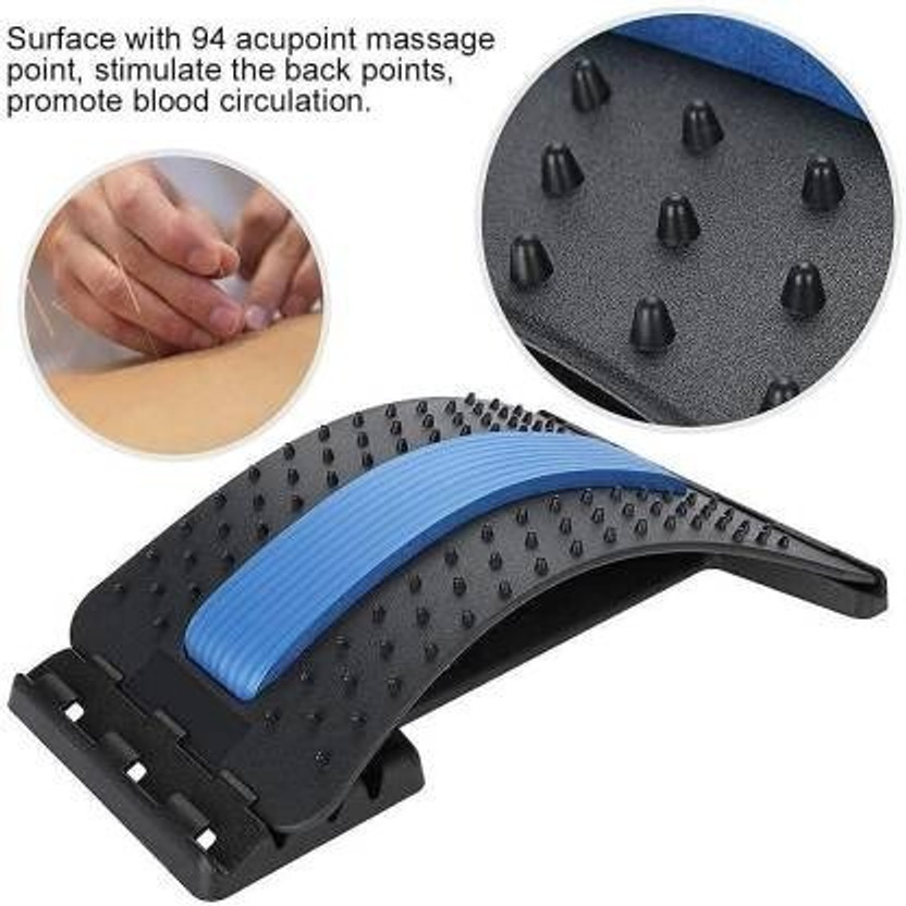 Arahiwi Magic Back Braces Stretching Device for Bed| Chair & Car,Non toxic Back / Lumbar Support