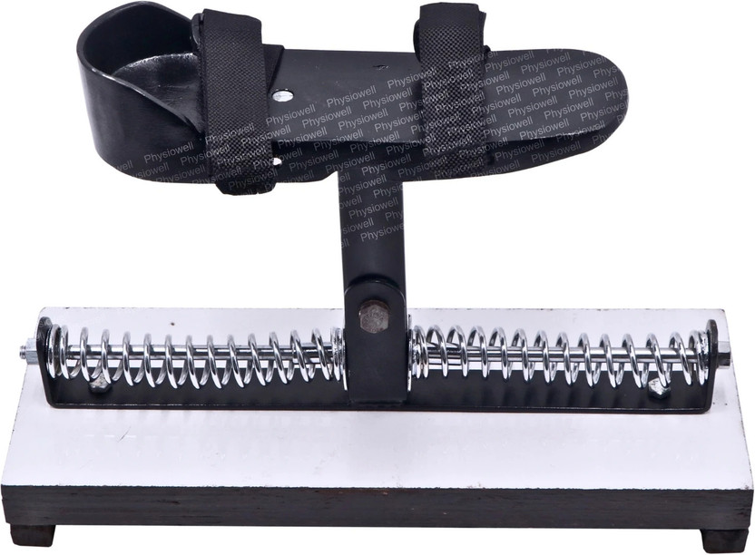Physiowell Physiotherapy Equipment for Ankle & Heel Exerciser for Physiotherapy Use wooden Ankle Support(Black)