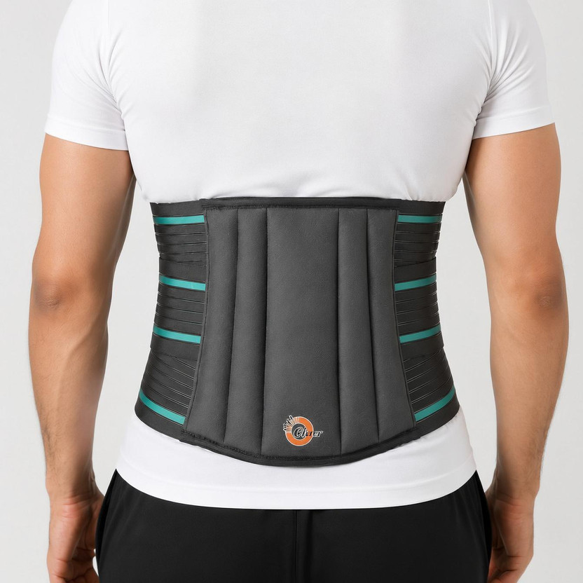 Oliver Lumbar Sacral LS Belt For Back Pain, Slip Disc, Back Injury relief, Back Support Back / Lumbar Support(Grey)