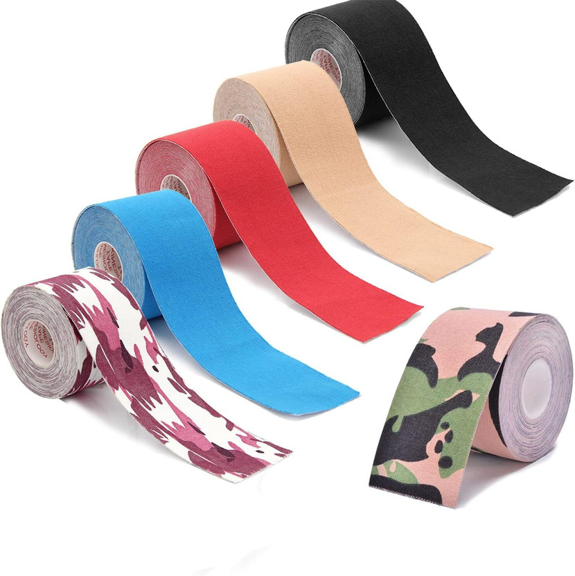 Comfortinglives Waterproof Kinesiology Tape (5M x 5CM) Durable Support for Recovery Flexibility Kinesiology Tape
