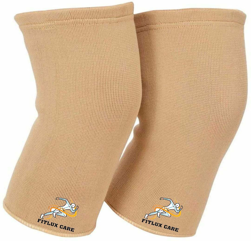 Fitlux Care Knee Support Sleeves Premium For Workout, Running, Joint Pain Relief & Recovery Knee Support(Beige)