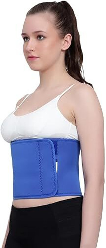 INDUVIA Abdominal Support Belt for Men & Women for Post-Surgery Recovery Abdominal Belt(Blue)