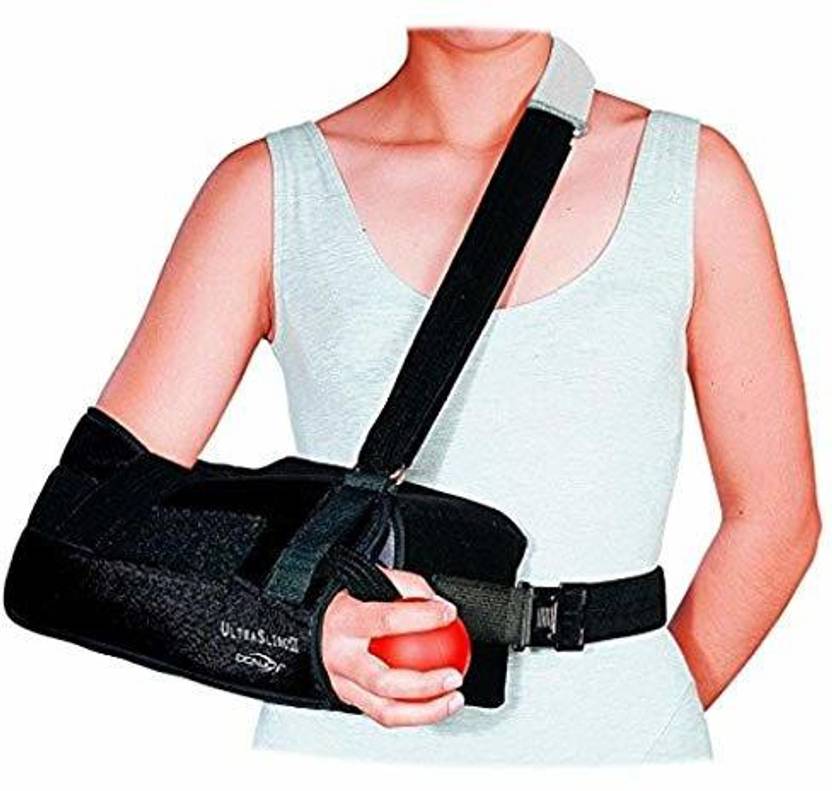 Donjoy 11 0449 3 06000 Ultrasling Ii Shoulder Immobilizer Black Medium
