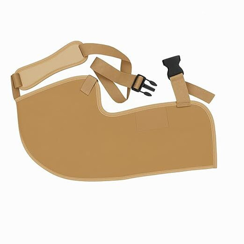 Aruvik Comfortable Arm Sling Pouch for Fracture, Sprain and Shoulder Injury Recovery Arm Support(Beige)