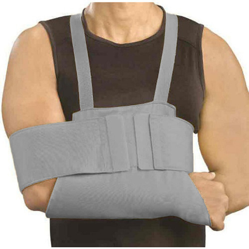 ORTHOPEDIST ORTHOPEDIST Shoulder immobilizer sling - shoulder immobilizer brace-Best Fully Adjustable Arm Support(Grey) - Flipkart Deal