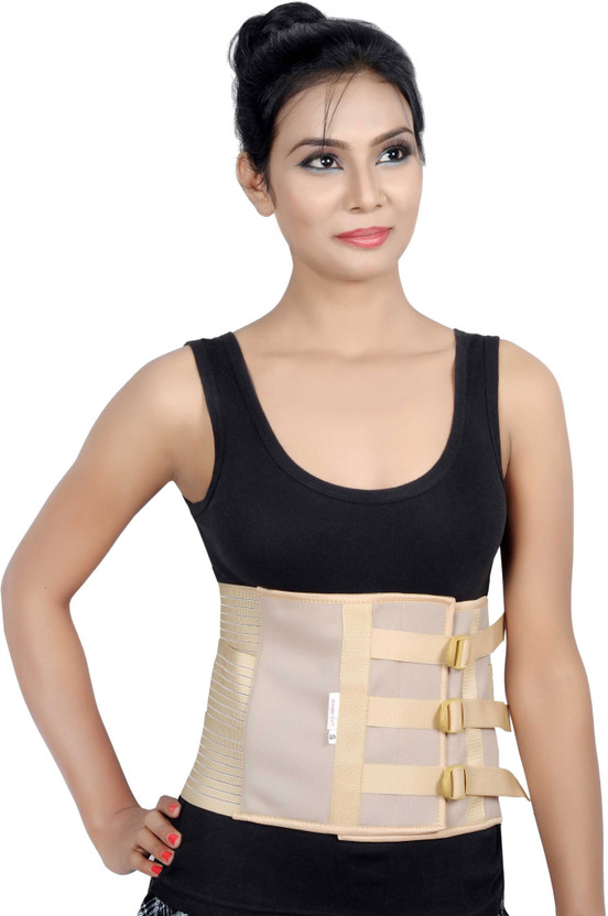 Wonder Care slim Support Elastic tummy waist belt Abdominal Belt(Beige)